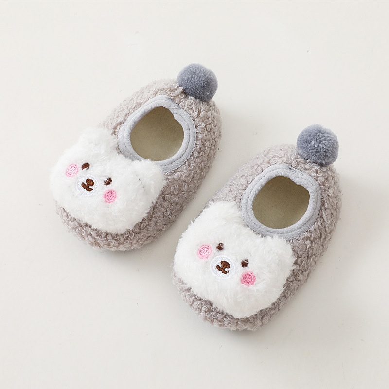 Baby Winter Foot Socks Cute Warm Baby Shoes 0-12 Months