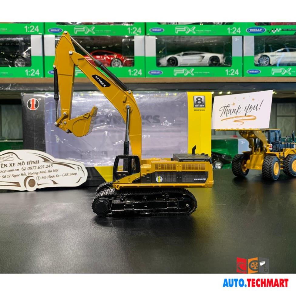 Mô hình hợp kim máy xúc đào HY TRUCK tỉ lệ 1:50 Scale