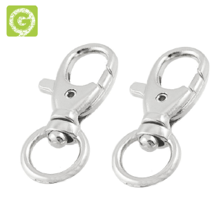 Set 2 móc khóa bằng kim loại tiện dụng