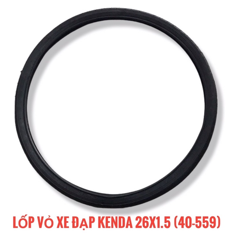 Lốp xe đạp thể thao Kenda 26X1.5 (40-559), phù hợp với các loại xe đạp đua, xe đạp đường trường, sản xuất tại Đài Loan