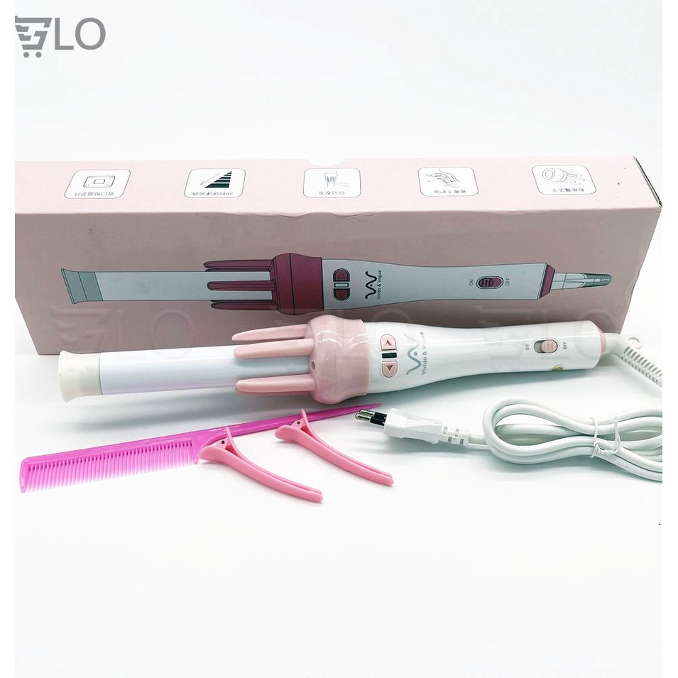 Máy Uốn Làm Xoăn Tóc Vivido 022B Cho Bạn Gái