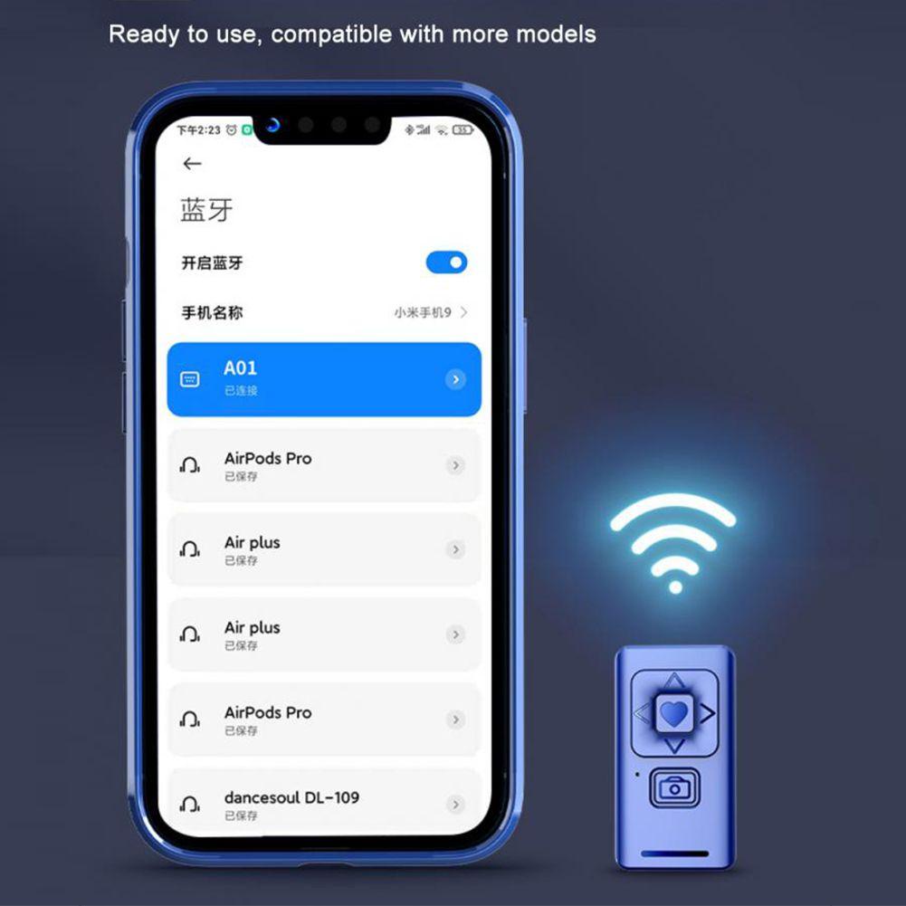 BTLIMER Gậy Chụp Ảnh Tự Sướng Không Dây Sạc Lại Được Tiện Dụng
