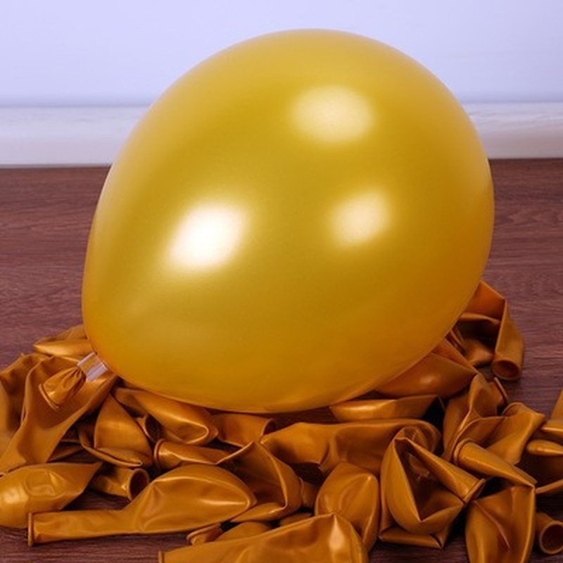 Set 50 Bong Bóng Cao Su Latex 10 inch Nhiều Màu Sắc Dùng Để Trang Trí Tiệc Cưới Tiện Dụng