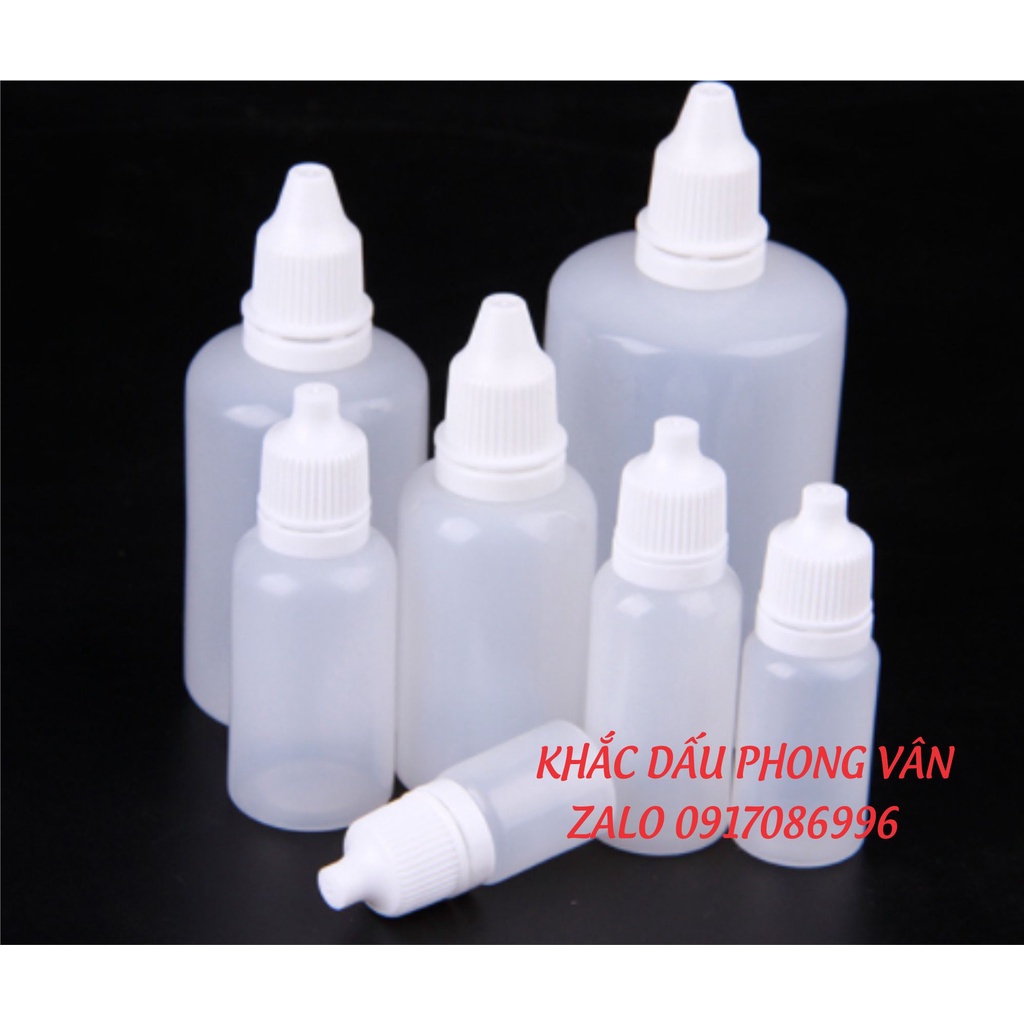 Vỏ lọ chai nhựa đựng dụng dịch 5ml nhựa nguyên sinh Lọ nhựa rỗng 5ml -10ml đựng nước nhỏ mắt bao gồm nắp có gar