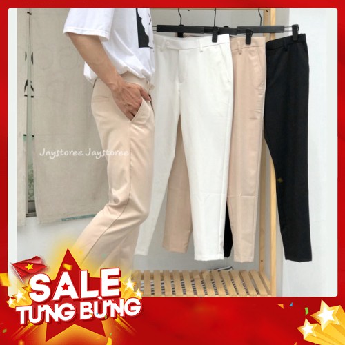 -Hàng nhập khẩu Quần Tây baggy màu BE/TRẮNG/ĐEN form nam nữ unisex ❤️/FREESHIP 99K Liên hệ mua hàng  084.209.1989 | BigBuy360 - bigbuy360.vn