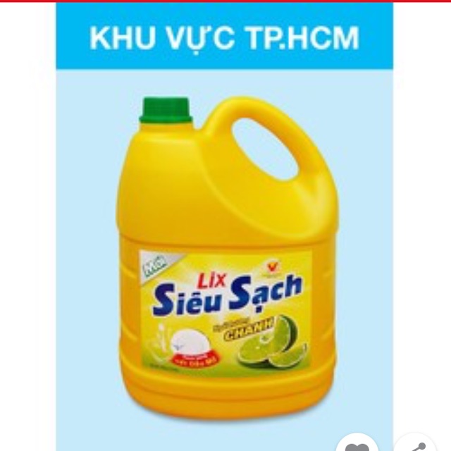 Lix NRC Siêu Sạch Chanh 3,6kg