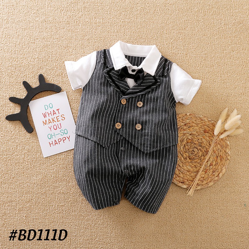 Bodysuit bé sơ sinh, áo sơ sinh cho bé từ 1 tháng đến 1 tuổi kiểu dáng vest chất liệu cotton 100% cao cấp  BD111