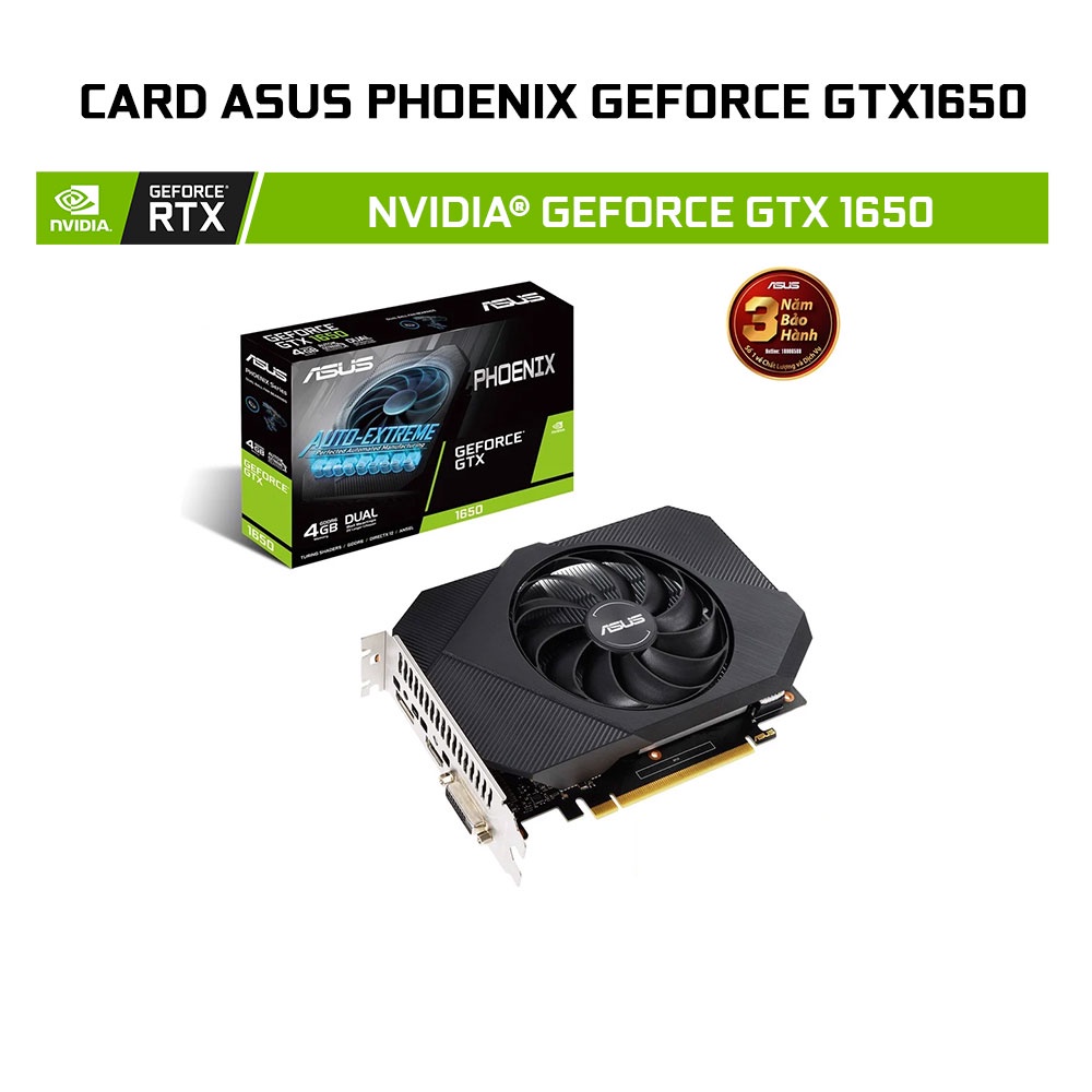 Card Màn Hình ASUS Phoenix GeForce GTX1650 -4GD6