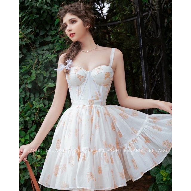 BEL ANGE - Đầm cúp ngực dáng xoè Rika Dress