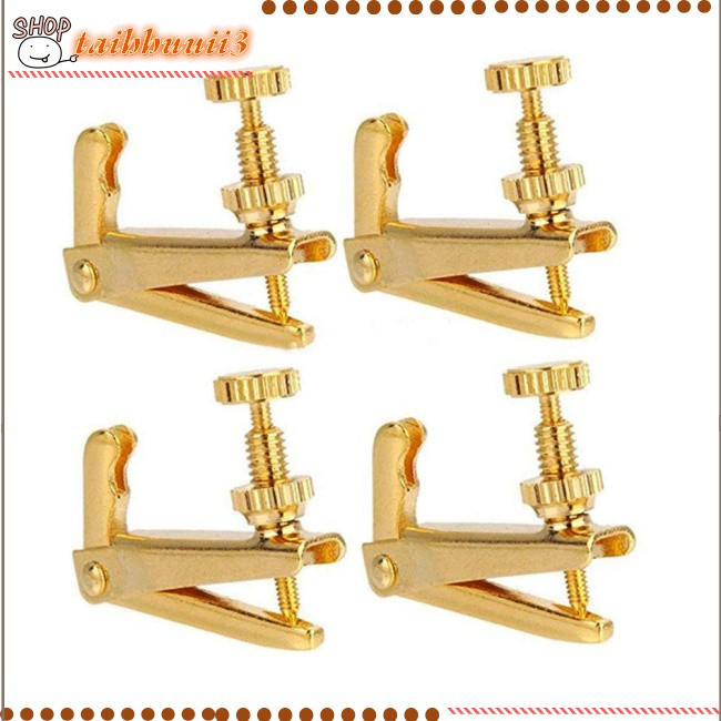 Sản phẩm mới bán chạy nhất Violin Fine Tuners Stainless Steel Adjusters Musical Instrument Accessories