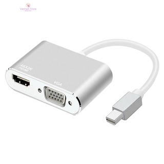 Đầu Chuyển Đổi Mini Displayport Sang Hdmi Vga Cho Macbook Air 13 Surface Pro 4 Ssvn