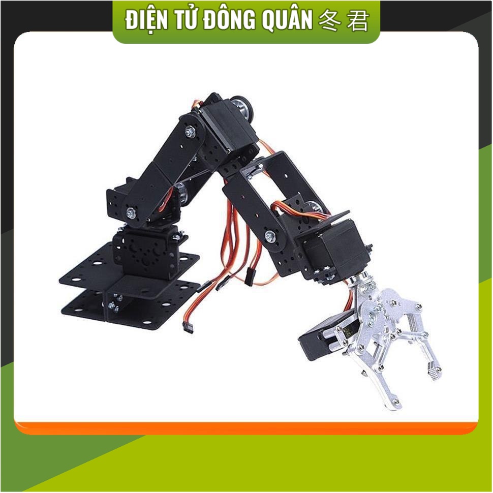 [HCM]  Cánh tay robot 6 bậc tự do ( 6 DOF ROBOT ARM ) [ĐIỆN TỬ]