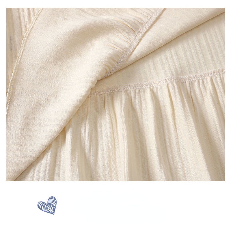 Đồ ngủ Vải Cotton Mỏng Tay Ngắn Thời Trang Mùa Hè 2022 Cho Nữ