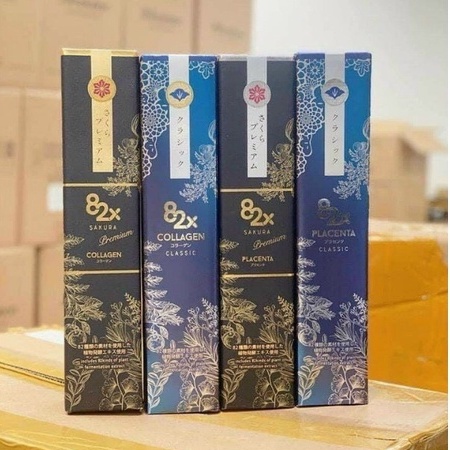 Nước Uống Đẹp Da 82x Collagen và 82X Placenta 500ml