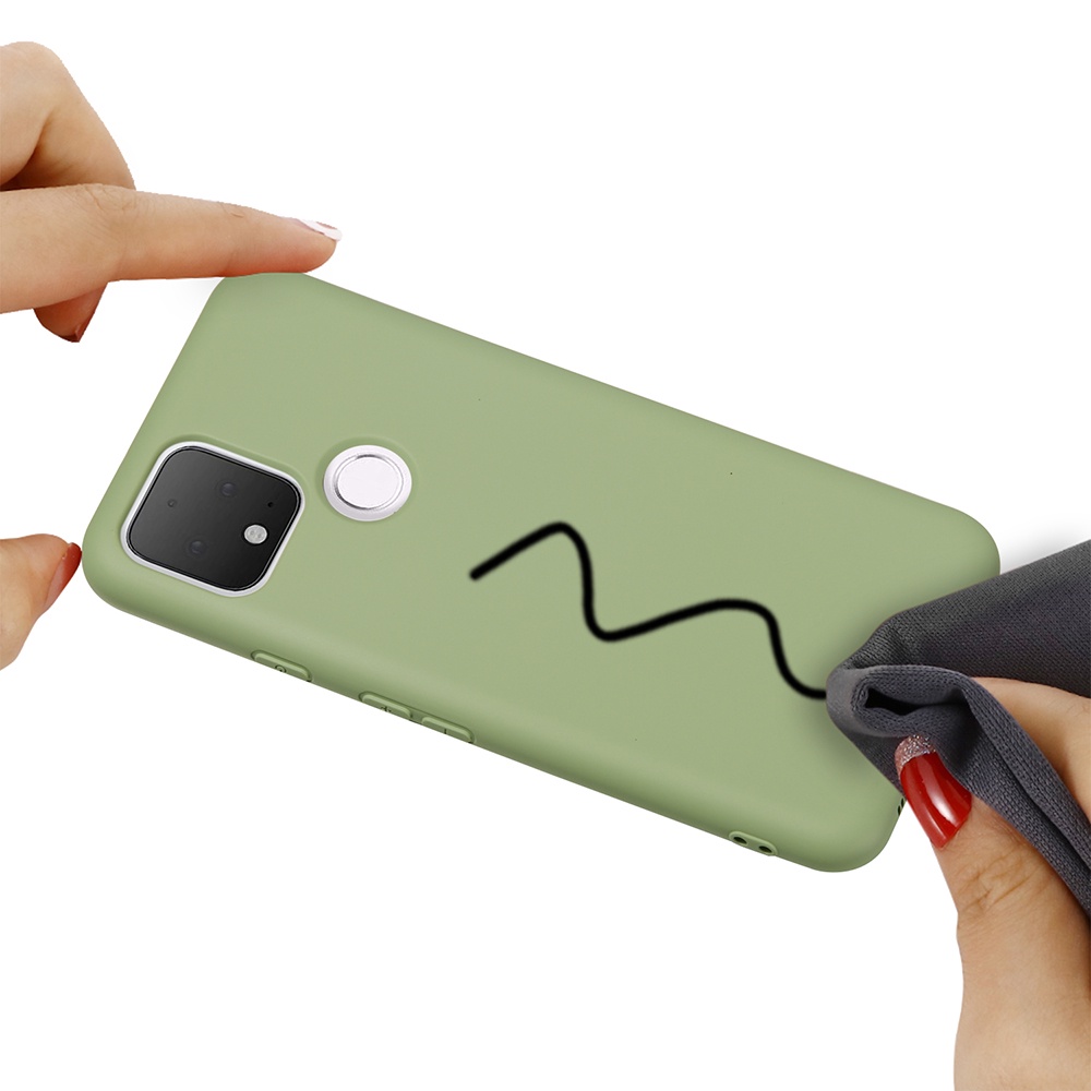 Ốp điện thoại silicone ChốNg SốC NhiềU MàU SắC Cho Google pixel 5 / 4A 4g / 4A 5G 6 Pro 4XL 6a 7 Pro 7A