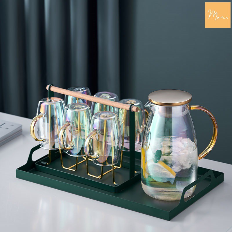 Bình nước thủy tinh chịu nhiệt - 1.8L