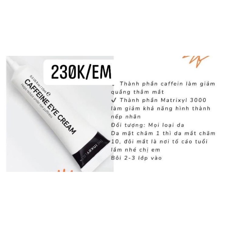 Kem mắt inkeylist