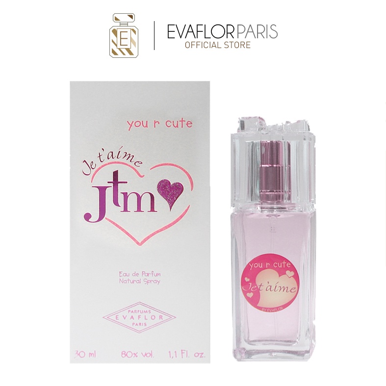 Nước hoa nữ Evaflor Jtm You R Cute ngọt ngào, tươi trẻ, đáng yêu 30ml