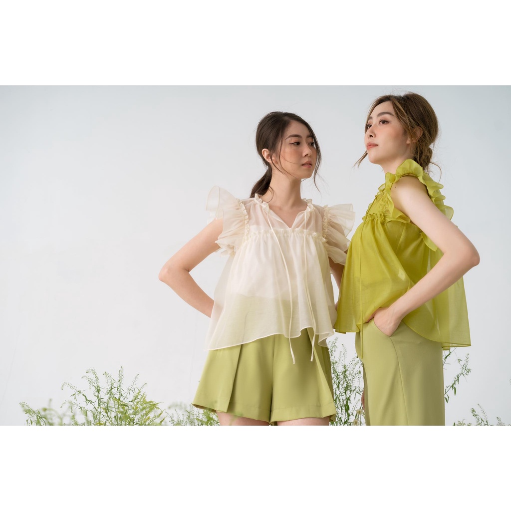 Margot Top / Áo Nhúm - LIIQ Rush