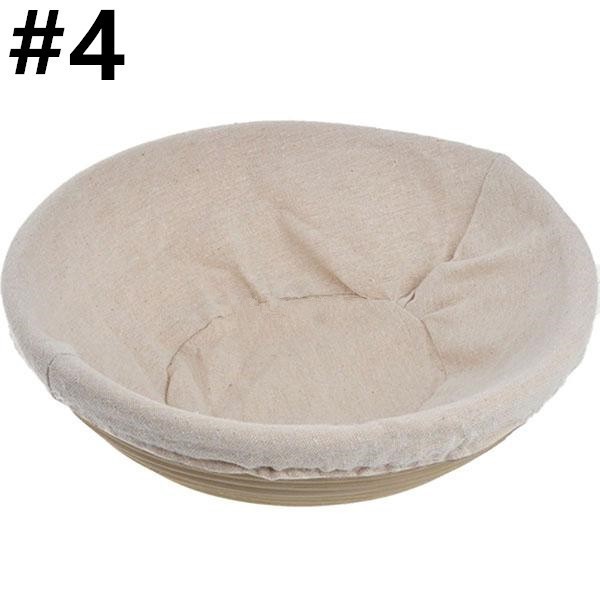 Rổ tròn kèm đệm lót để ủ bột làm bánh mì