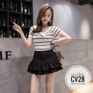 Bigsize váy tầng cv28
