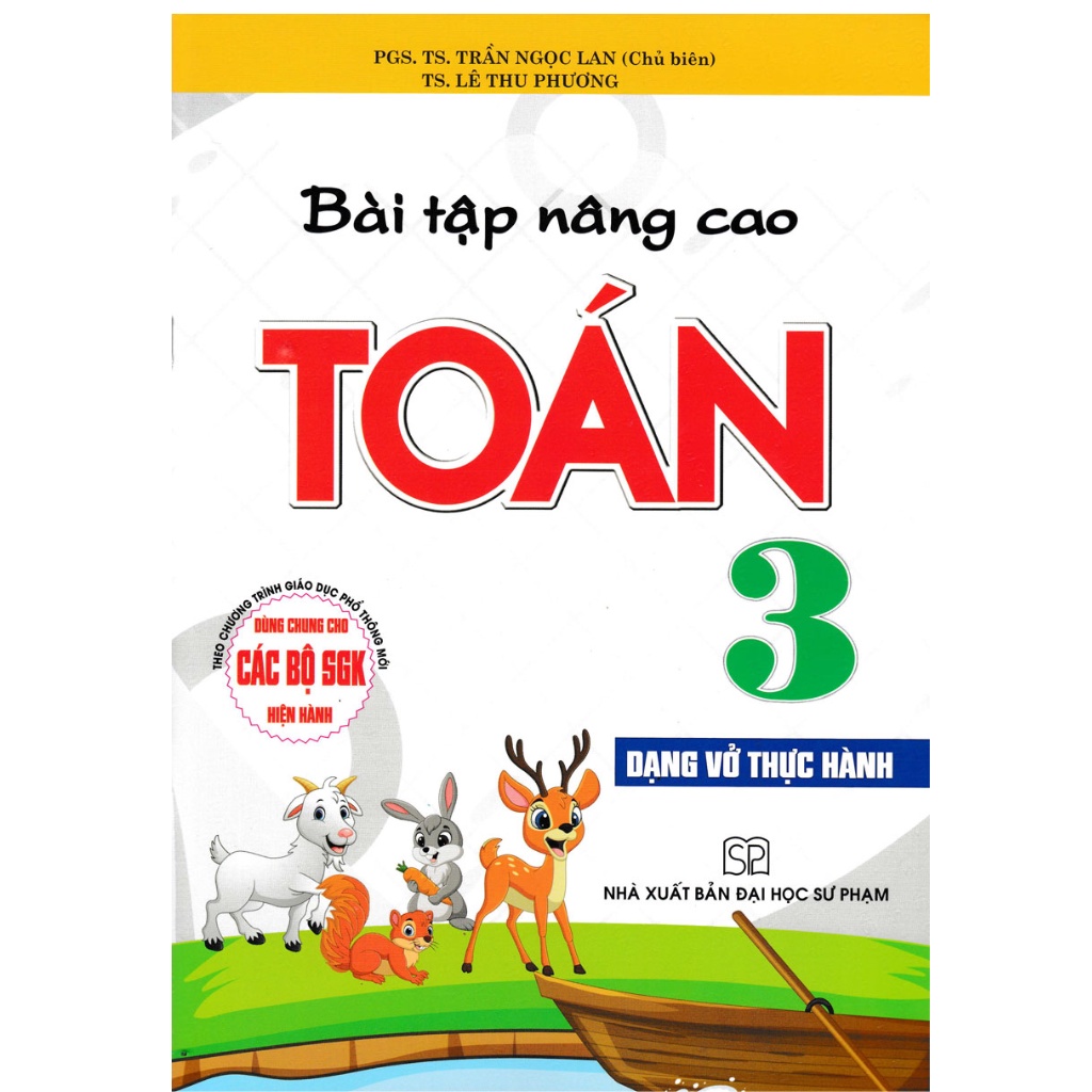 Sách - Bài Tập Nâng Cao Toán 3 - Dạng Vở Thực Hành (Biên Soạn Theo Chương Trình GDPT Mới)