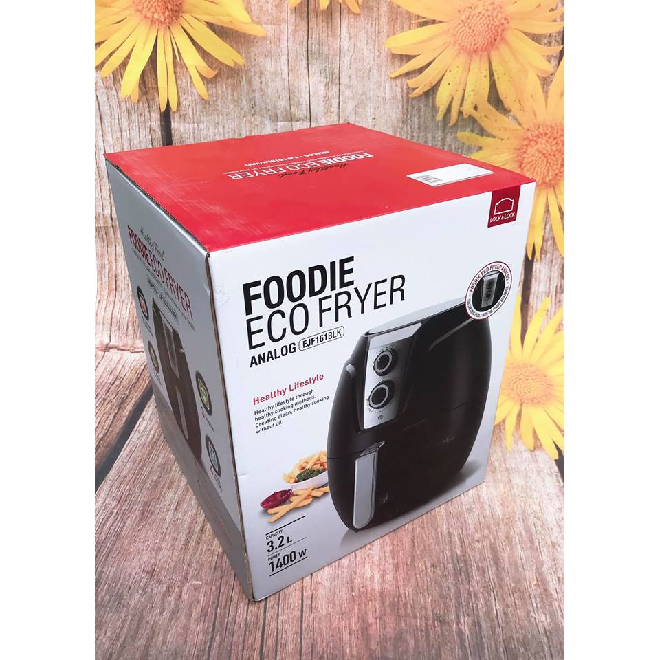 Nồi chiên Lock&amp;Lock Air Cooker EJF 161BLK 3.2L