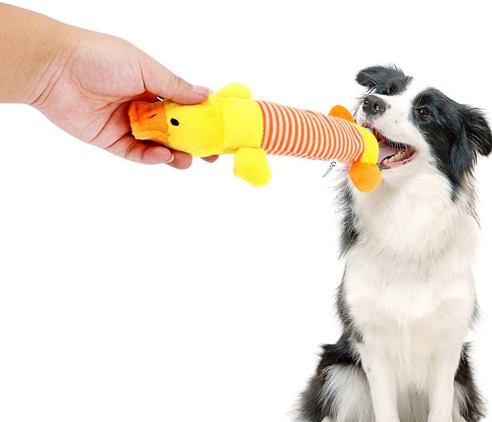 Thú Nhồi Bông Tạo Âm Thanh Họa Tiết Hoạt Hình Dễ Thương Cho Thú Cưng