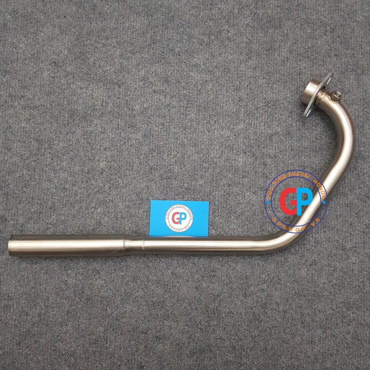 Cổ pô inox gắn lon zin Satria/Raider 150 Fi -