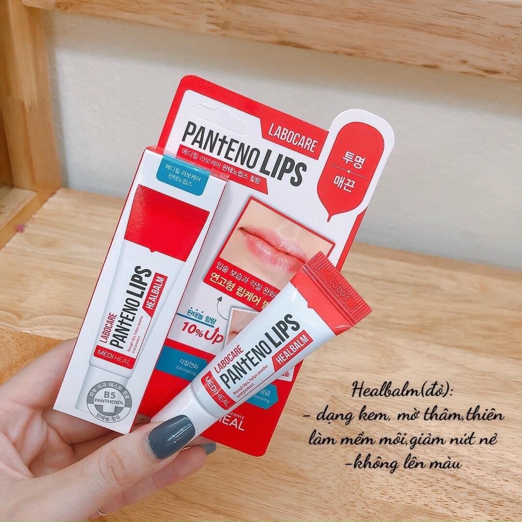 Son dưỡng giảm thâm môi làm hồng môi Mediheal Labocare Panteno Lips