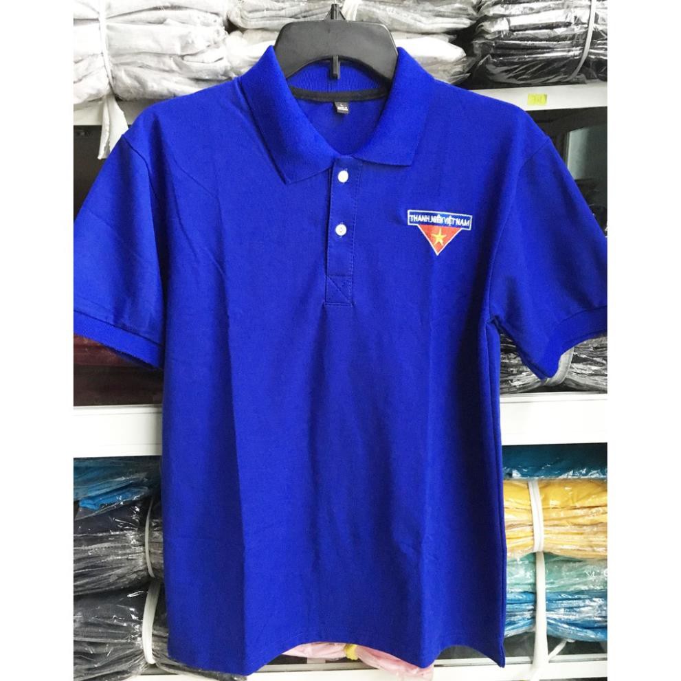 Sale Áo thun Đoàn Thanh Niên - Vải cá sấu Chất lượng cao siêu chất giá tốt cực chất