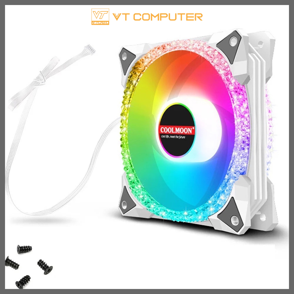 Fan Case / Quạt Tản Nhiệt / S5 / Y1 / V400 / CT8600 / Led RGB / Đồng Bộ Hub