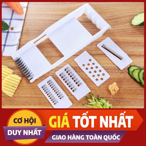 [ GIÁ SỐC ] Bộ Gọt Bào Củ Quả 5 In 1 Chất Liệu Cao Cấp Loại 1