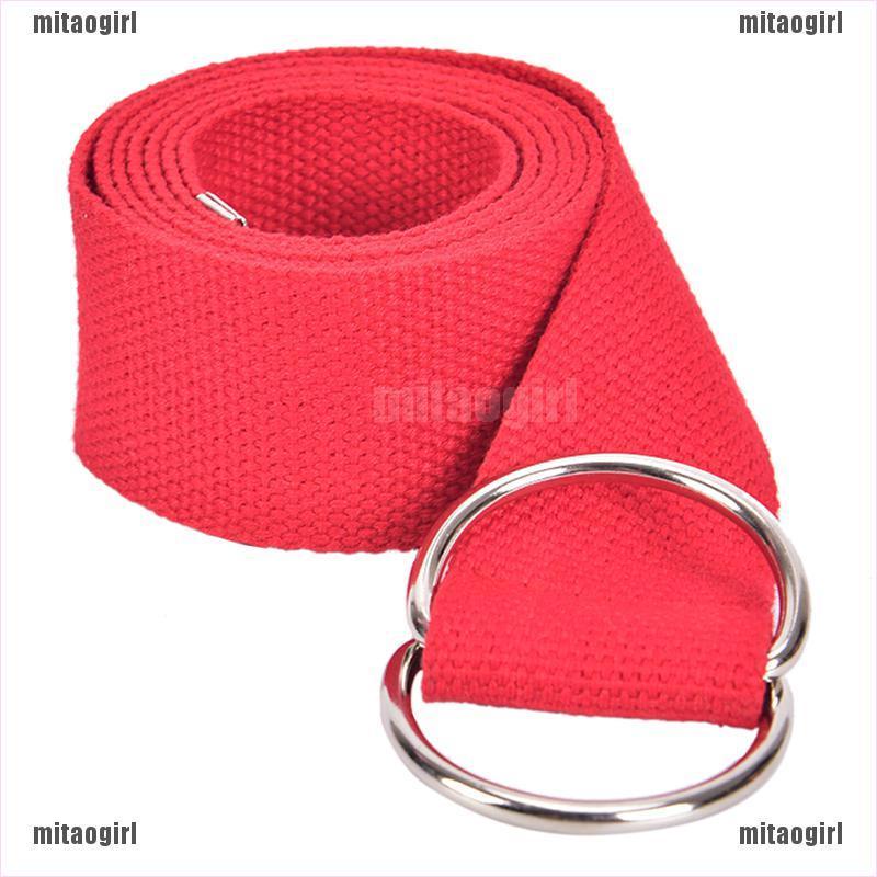 Thắt Lưng Vải canvas nylon Khóa Chữ D Thời Trang Cho Nam Nữ