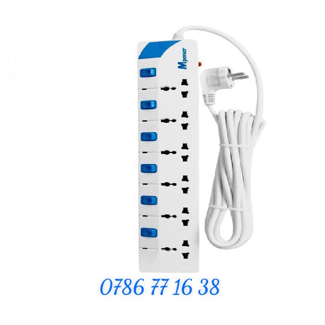 Dây ổ cắm đa năng nối dài có cổng USB