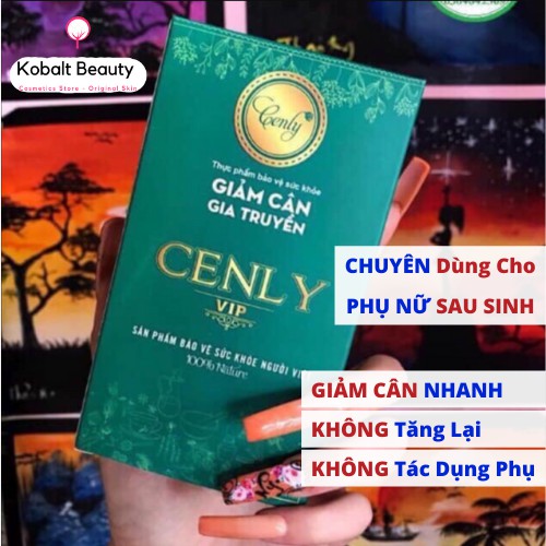 Cenly Giảm Cân Chính Hãng - Giảm Cân Nhannh, Không Tác Dụng Phụ, Không Gây Mệt Mỏi