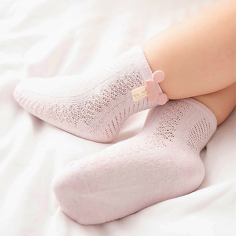 Vớ Lưới Mỏng Thoáng Khí Thời Trang Mùa Hè Cho Bé