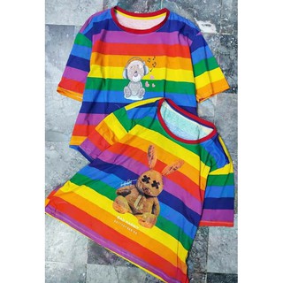 áo thun 7 sắc cầu vòng bigsize