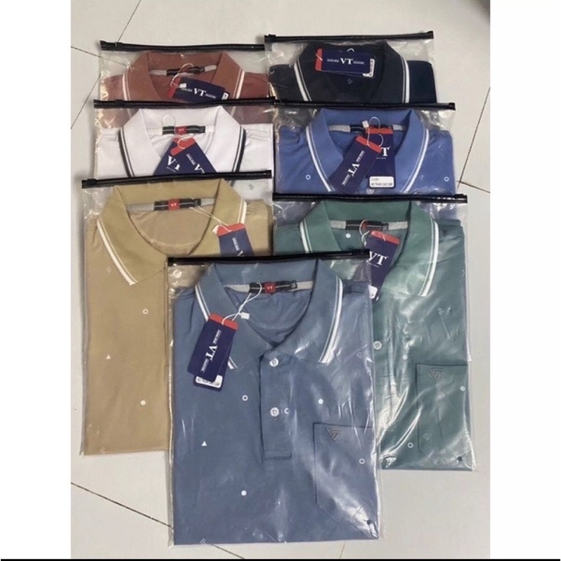Áo thun nam trung niên loại xịn tặng bố có túi form suông cho người lớn tuổi có big size đại CHIZ/MãHT