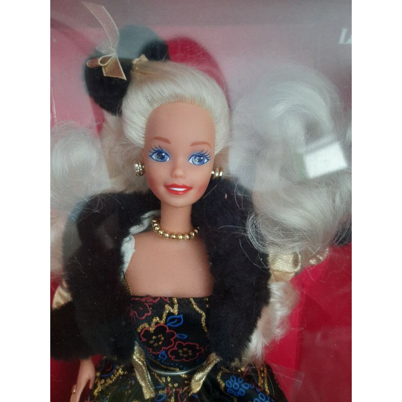 AMERICAN INDIAN BARBIE #17313 & GOLDEN WINTER BARBIe
