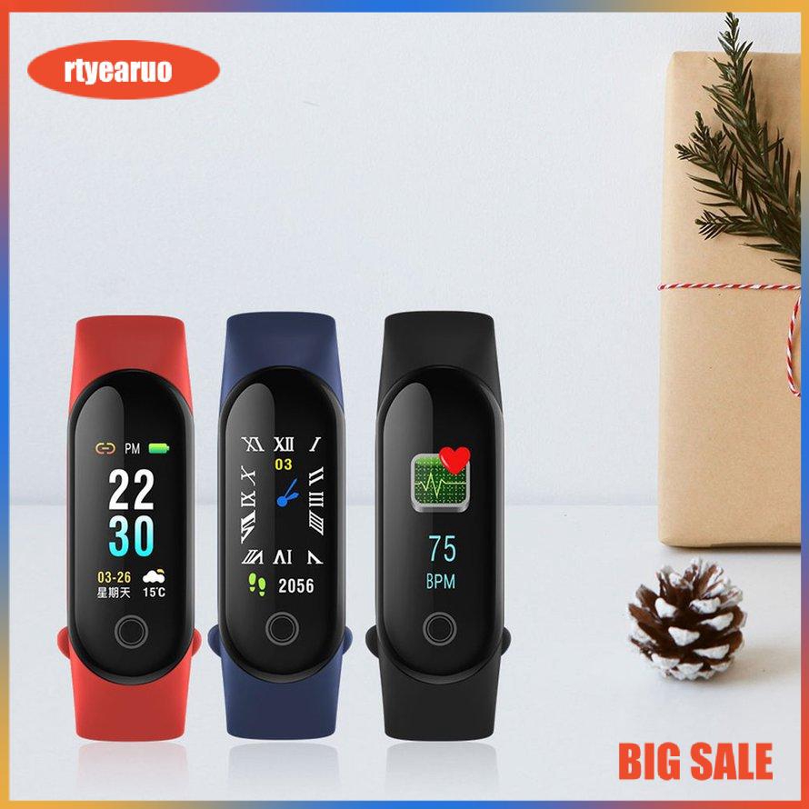 Vòng Đeo Tay Thông Minh Mi Band 3 (0306) Chống Nước Ip67 Đo Nhịp Tim Và Phụ Kiện