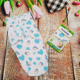 Ủ Kén Cotton Sơ Sinh SwaddleMe Mềm Mại, Không Hầm Bí Chống Giật Mình Dùng Cho Bé