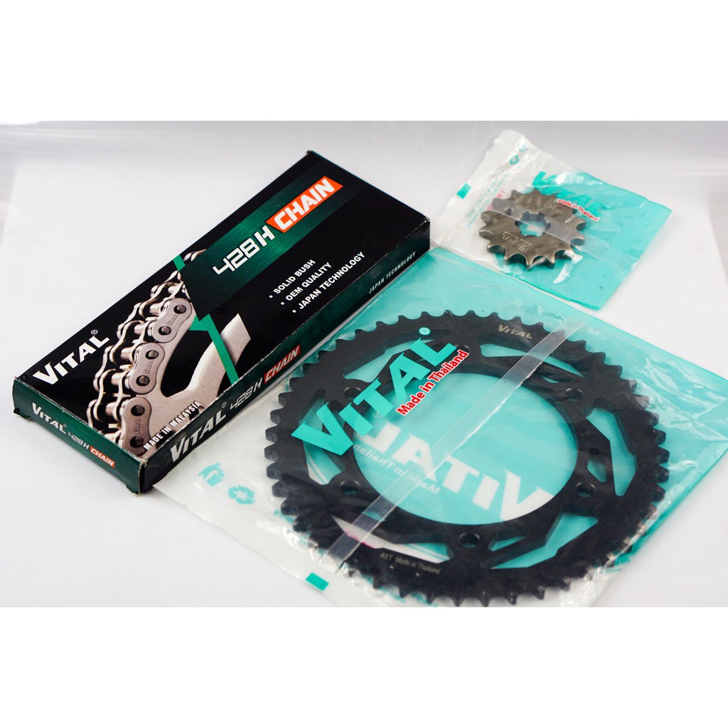 NSD Nhông Sên Dĩa VITAL cho xe R15 v3 /XSR 155 /Vixion 155/MT 15 hiệu Vital