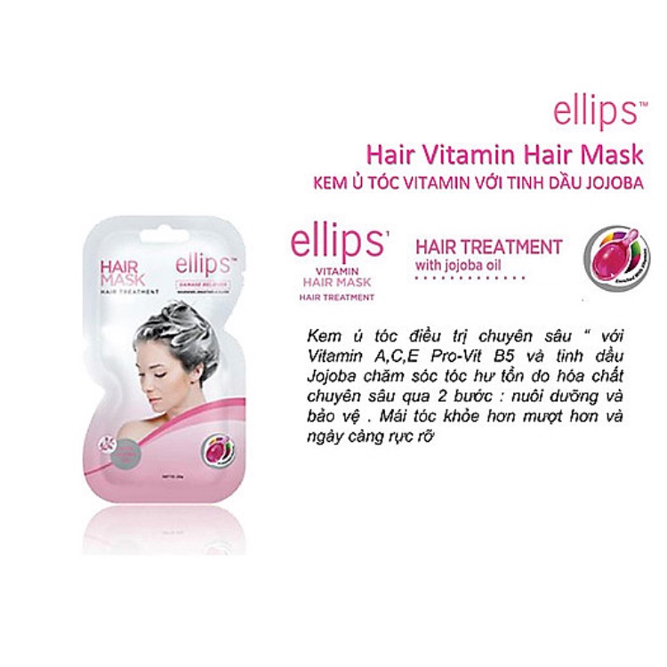 Kem Ủ Tóc Ellips Vitamin Hair Mask