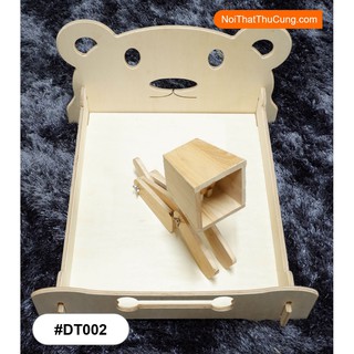 Giường Gỗ Cho Chó Mèo - ATHL3