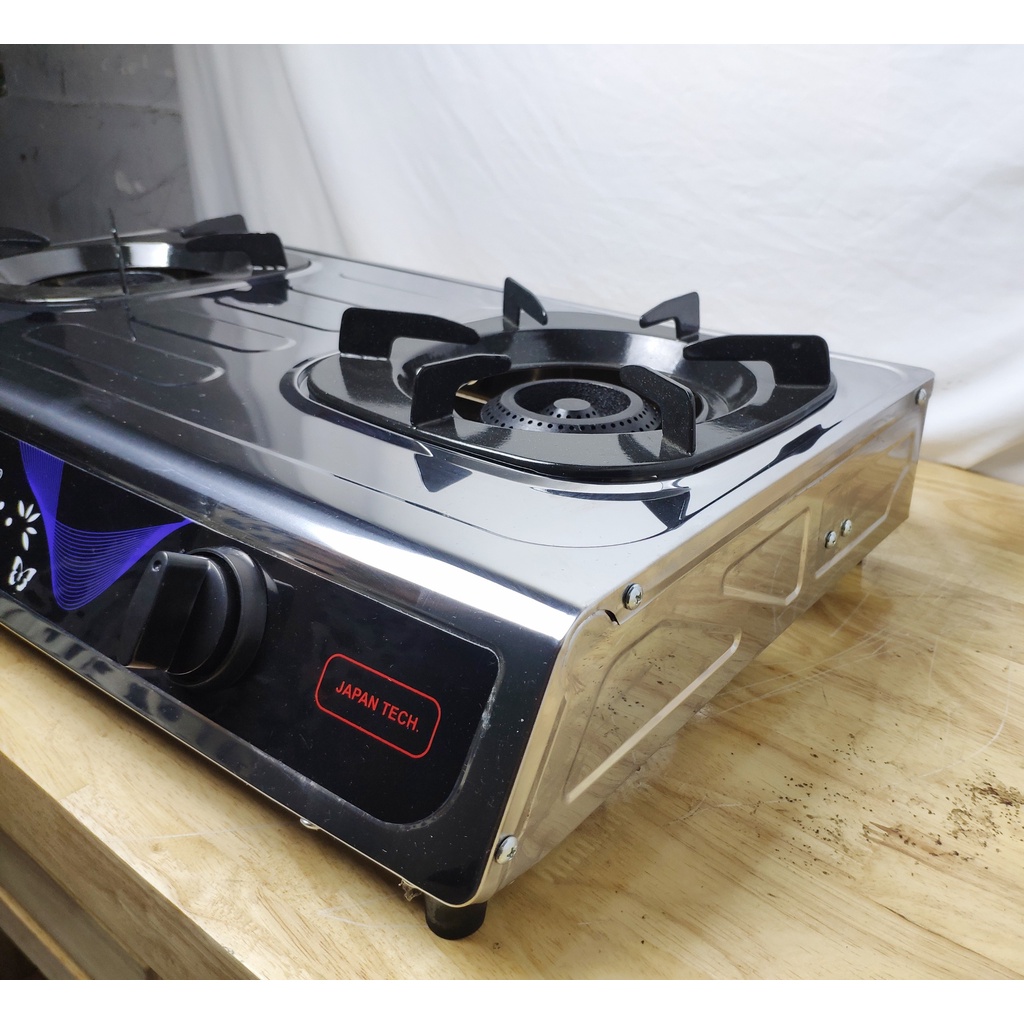 Bếp Đôi Mặt Inox Chống Rỉ Sét - Tiết Kiệm 30% Gas - IV 0104