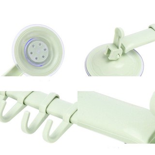 Móc treo nhà tắm hút chân không - Móc hút chân không 2 đầu linh hoạt