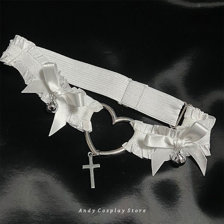 [CÓ SẴN] Dây đeo/ choker đùi nơ thánh giá