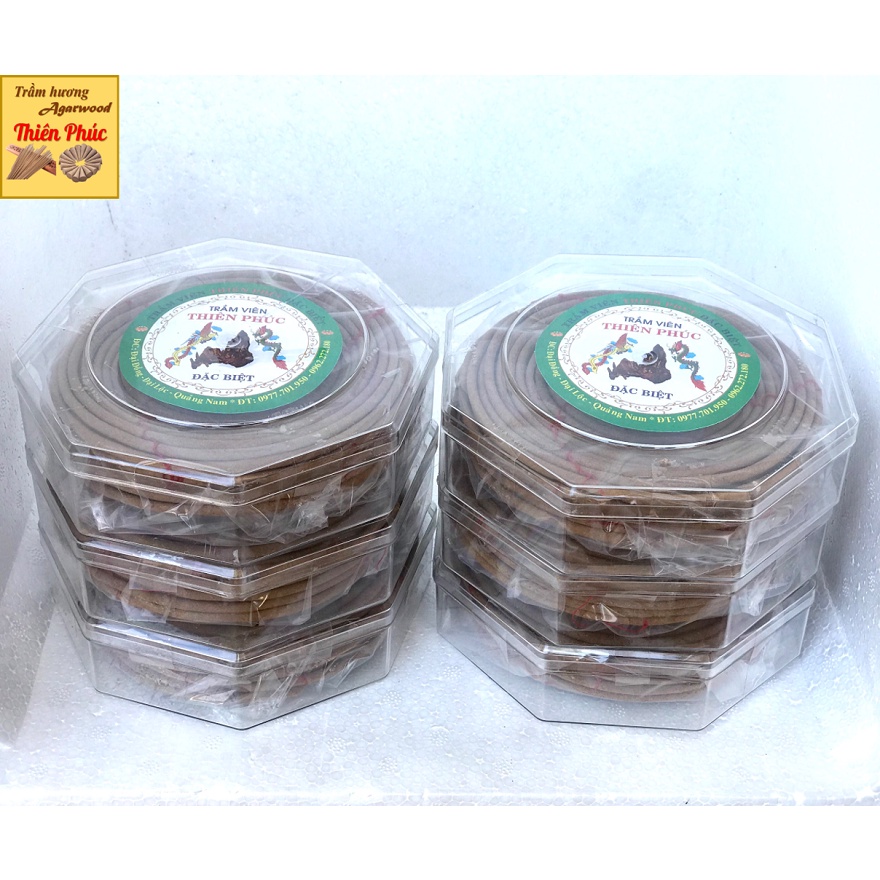Nhang vòng trầm hương cao cấp 24 giờ, 3.5 giờ - Nhang sạch,mùi hương tuyệt dịu,tỏa hương xa