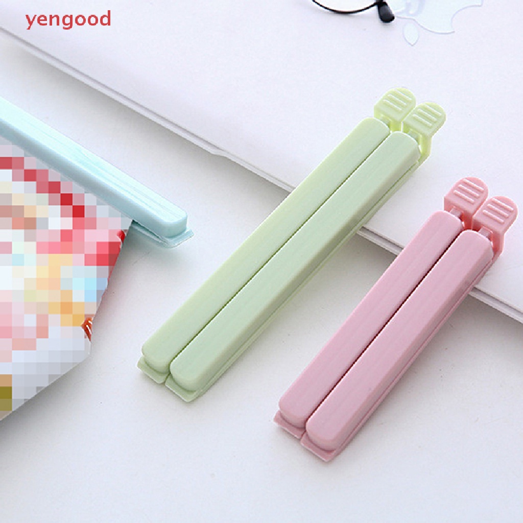 Set 5 Kẹp Miệng Túi Thực Phẩm Co Giãn Di Động Tiện Dụng Cho Nhà Bếp